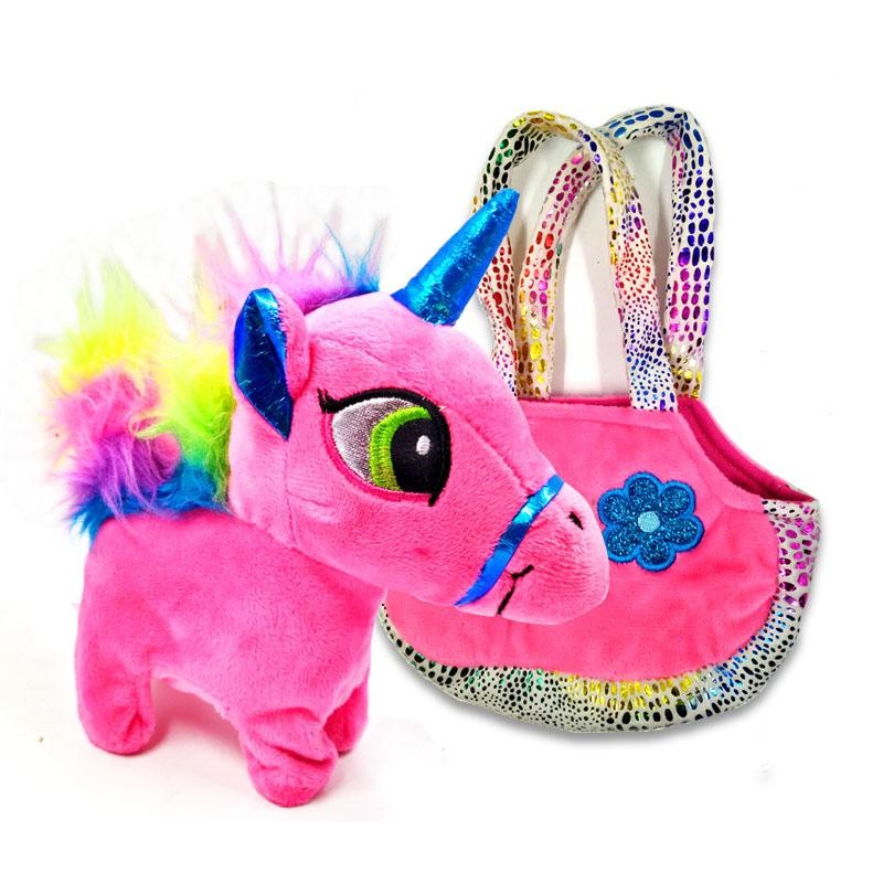 BOLSITO UNICORNIO MOVIMIENTO JUGUETE NIÑAS JUGUETERÍA