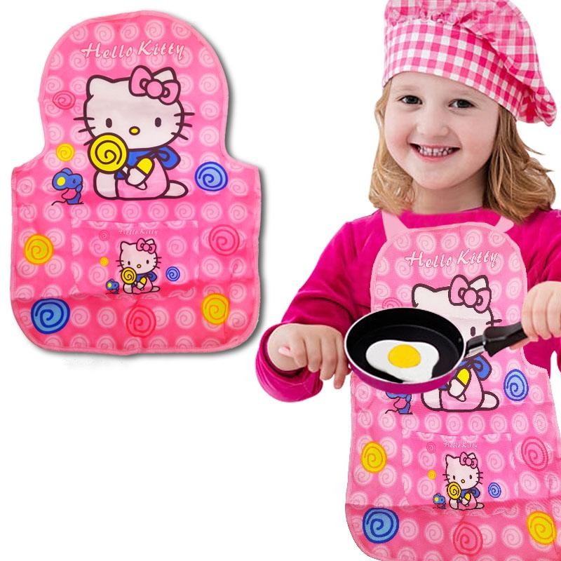 DELANTAL HELLO KITTY NIÑAS JUGUETES COCINITA JUGUETERÍA