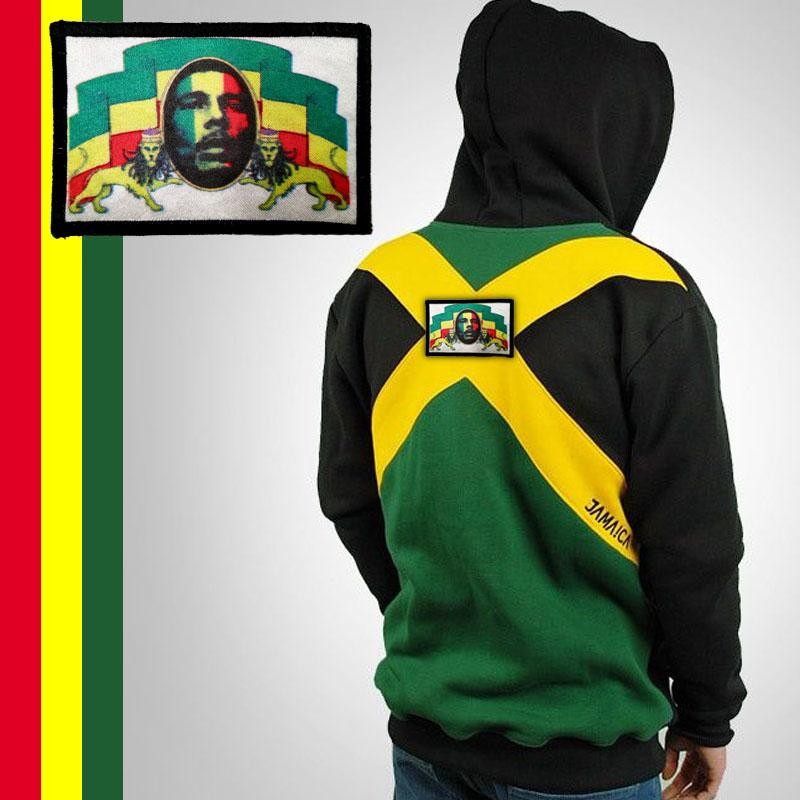 PARCHES REGGAE BOB MARLEY PRENDAS MODA ESTILO RASTA