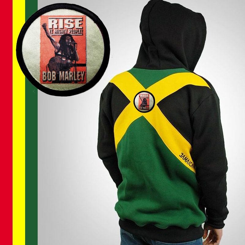PARCHES REGGAE BOB MARLEY PRENDAS MODA ESTILO RASTA