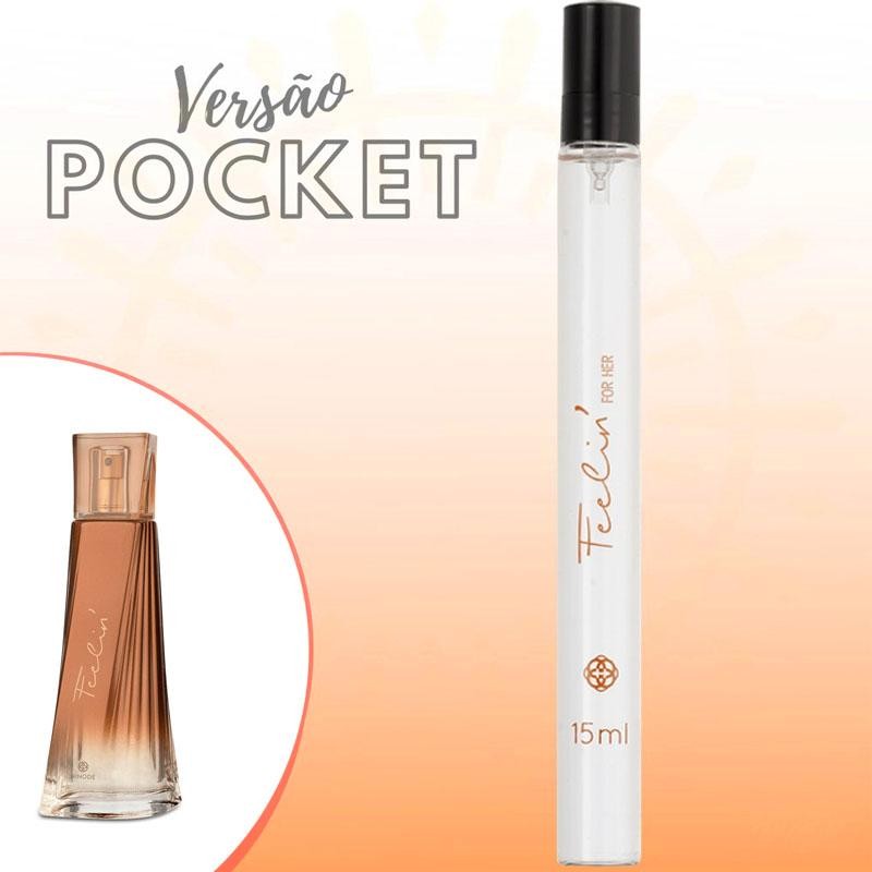 POCKET COLONIA FEELIN PARA ELLA HND PERFUME MUJER FRAGANCIA FOR HER