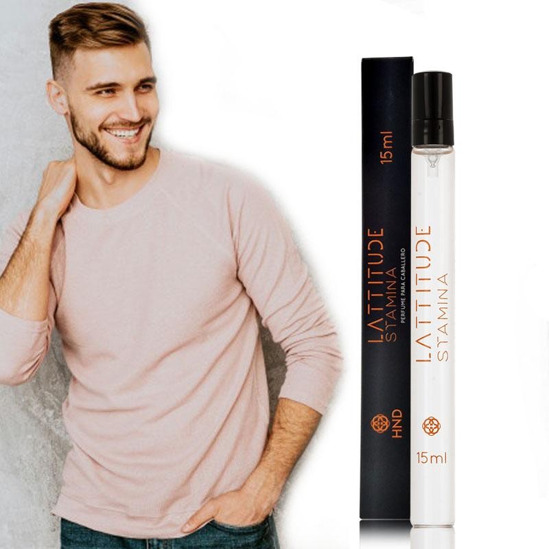 COLONIA LATTITUDE STAMINA PERFUME HOMBRE FRAGANCIA MASCULINA HINODE