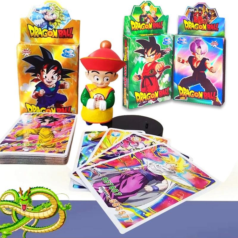 DRAGON BALL FIGURA GOHAN CARTAS NIÑO JUGUETES DIDÁCTICO JUGUETERÍA