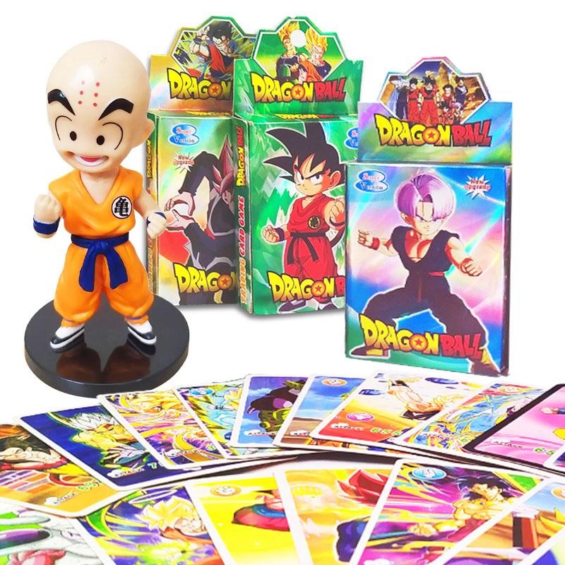 DRAGON BALL FIGURA KRILLIN CARTAS NIÑO JUGUETES DIDÁCTICO JUGUETERÍA