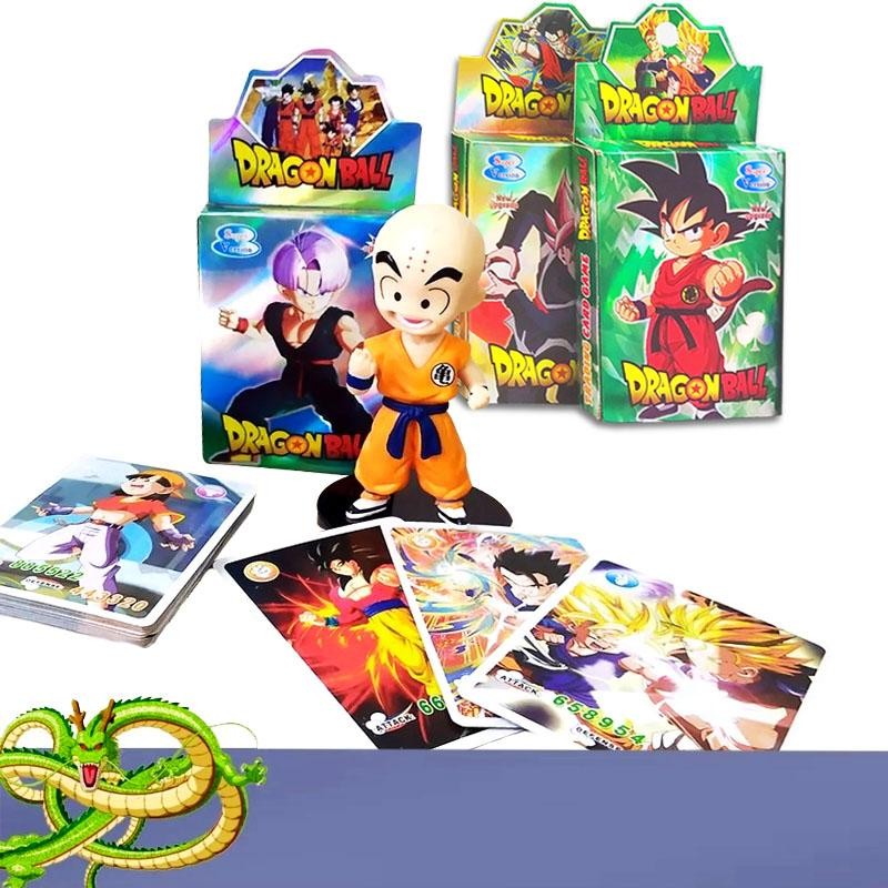 DRAGON BALL FIGURA KRILLIN CARTAS NIÑO JUGUETES DIDÁCTICO JUGUETERÍA