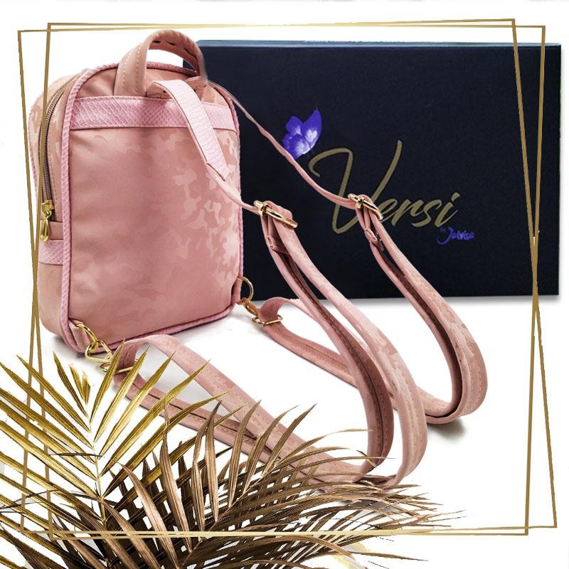 MORRAL ARIEL VERSI BOLSO PALO ROSA CAMUFLADO FEMENINO MODA