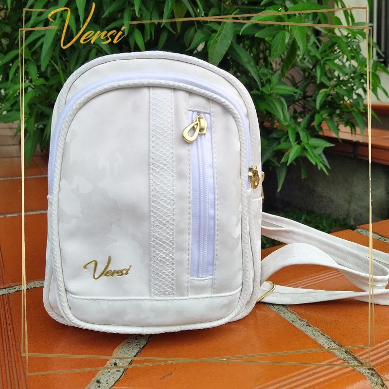 MORRAL ARIEL VERSI BOLSO BLANCO CAMUFLADO FEMENINO MODA