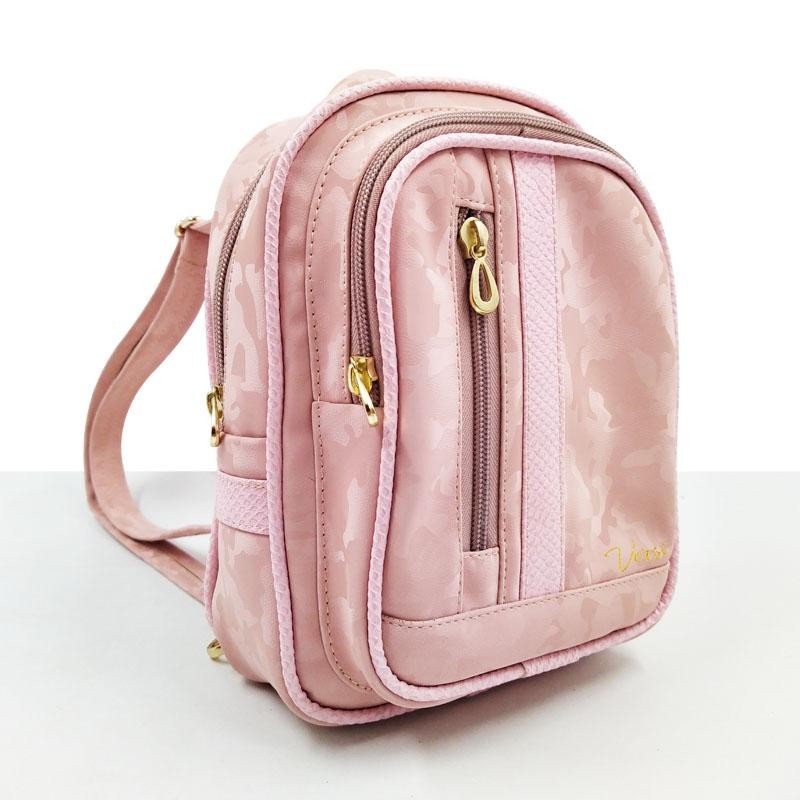 MORRAL ARIEL VERSI BOLSO PALO ROSA CAMUFLADO FEMENINO MODA