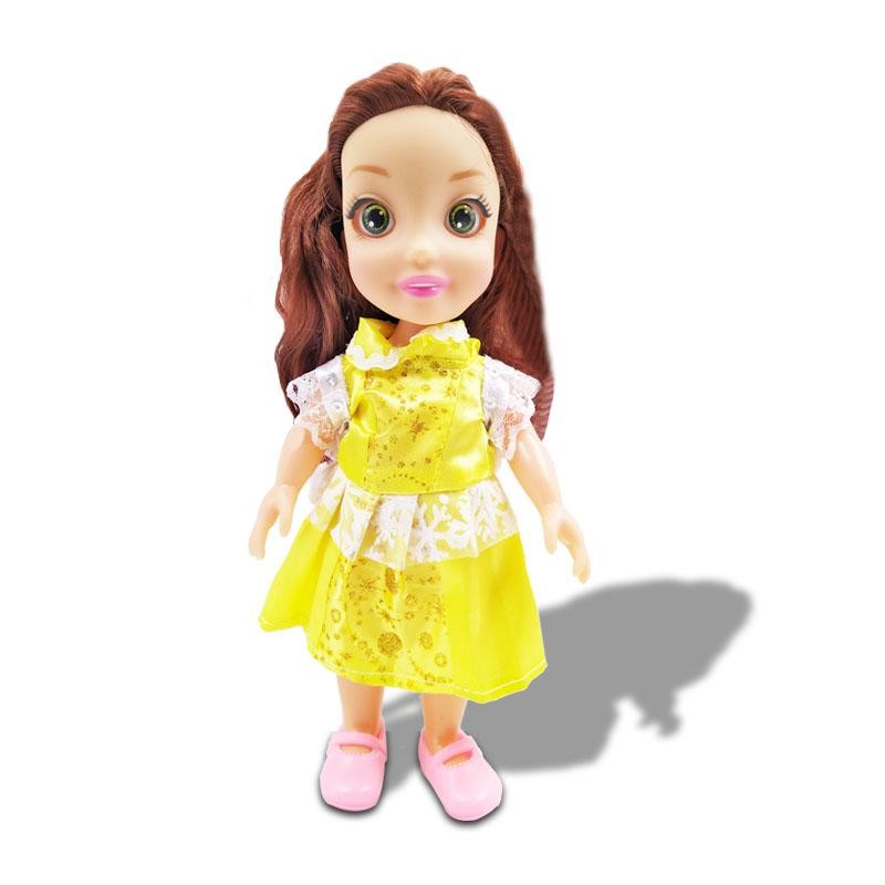 MUÑECA ANGEL GIRL AMARILLA JUGUETE NIÑAS SONIDO (DJ8524A)