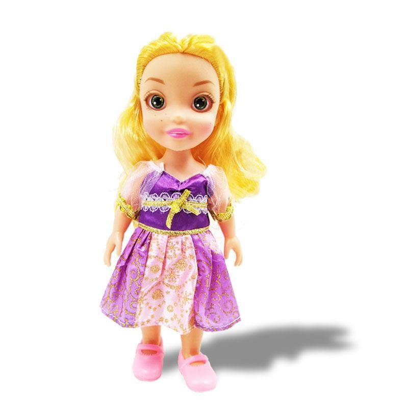 MUÑECA ANGEL GIRL MORADA JUGUETE NIÑAS SONIDO (DJ8524B)