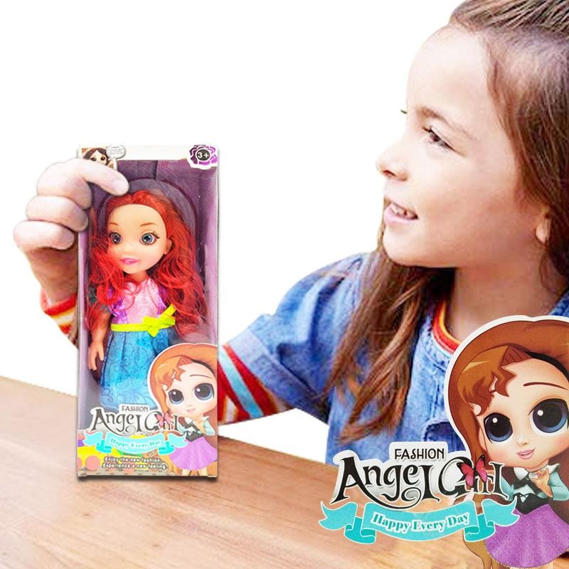 MUÑECA ANGEL GIRL AZUL JUGUETE NIÑAS SONIDO (DJ8524D)