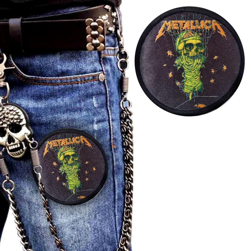 PARCHES METAL ROCK PUNK PRENDAS MODA ESTILO