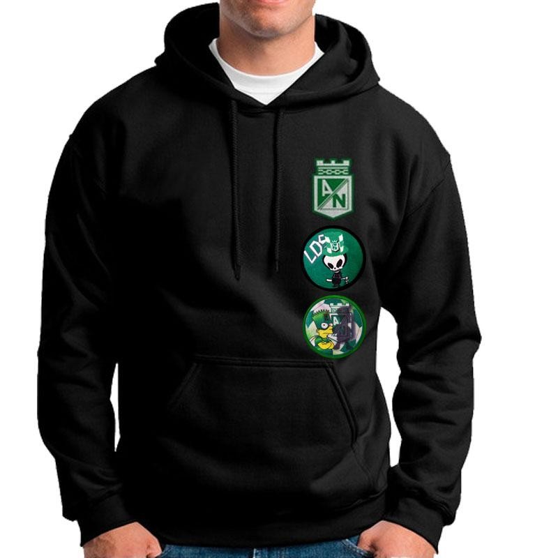 PARCHES ATLÉTICO NACIONAL PRENDAS LDS MODA ESTILO VERDOLAGAS