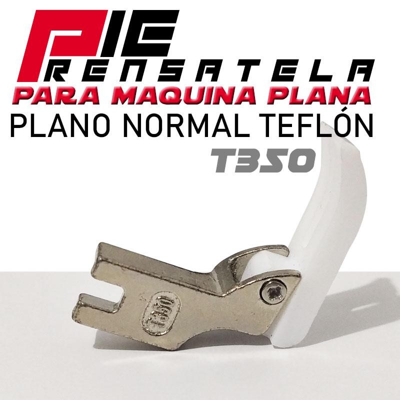 PIE PLANO NORMAL TEFLÓN PRÉNSATELA SUSEI MAQUINA PLANA MODISTERÍA