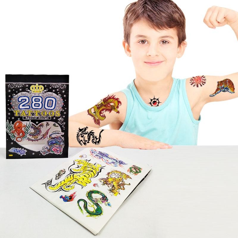 TATUAJES TEMPORALES NIÑOS TATTOOS JUGUETES DISFRAZ 12 HOJAS INFANTIL