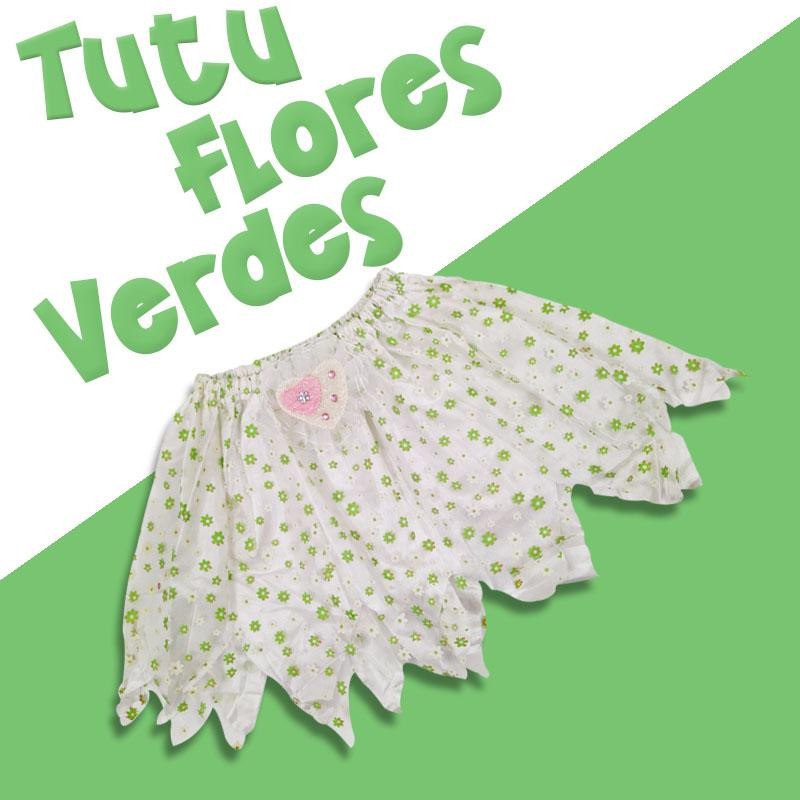 TUTU BLANCO FLORES NIÑAS 6-8 MODA FALDA VESTUARIO INFANTIL BALLET