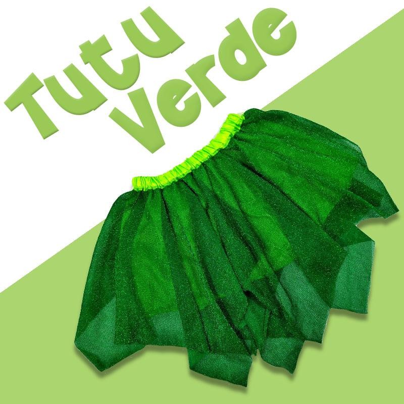 TUTU VERDE BRILLANTE NIÑAS 6-8 MODA FALDA VESTUARIO INFANTIL BALLET