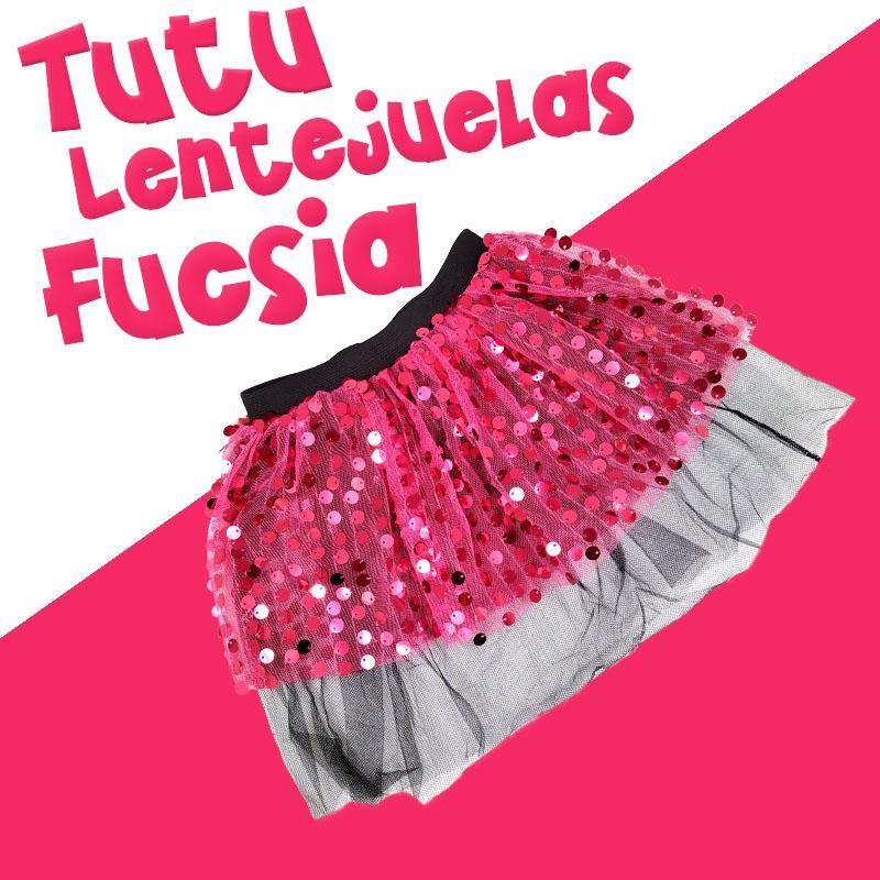 TUTU FUCSIA LENTEJUELAS NIÑAS 6-8 MODA FALDA VESTUARIO INFANTIL BALLET