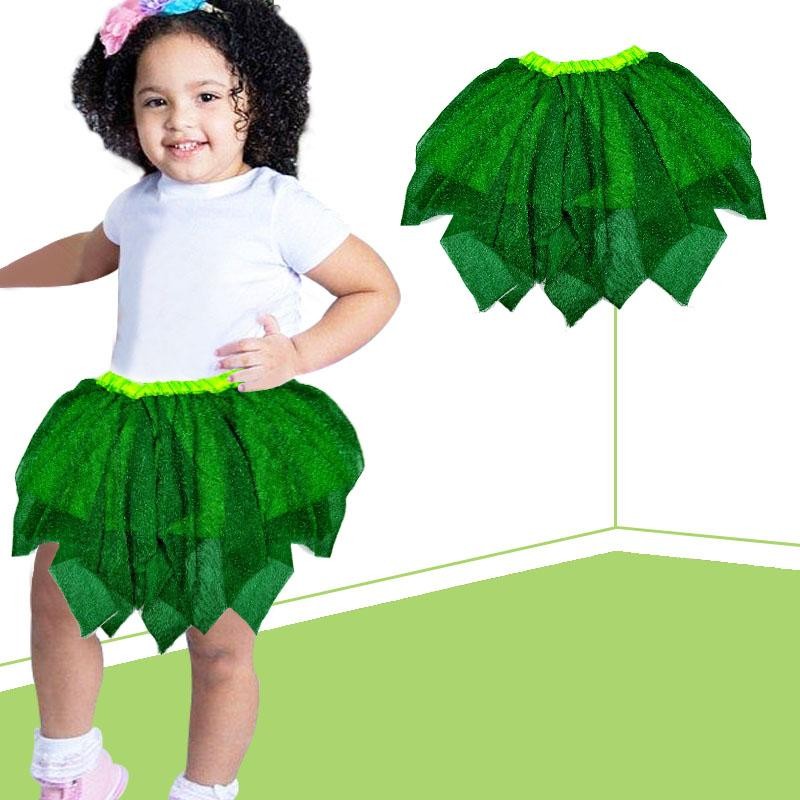 TUTU VERDE BRILLANTE NIÑAS 6-8 MODA FALDA VESTUARIO INFANTIL BALLET
