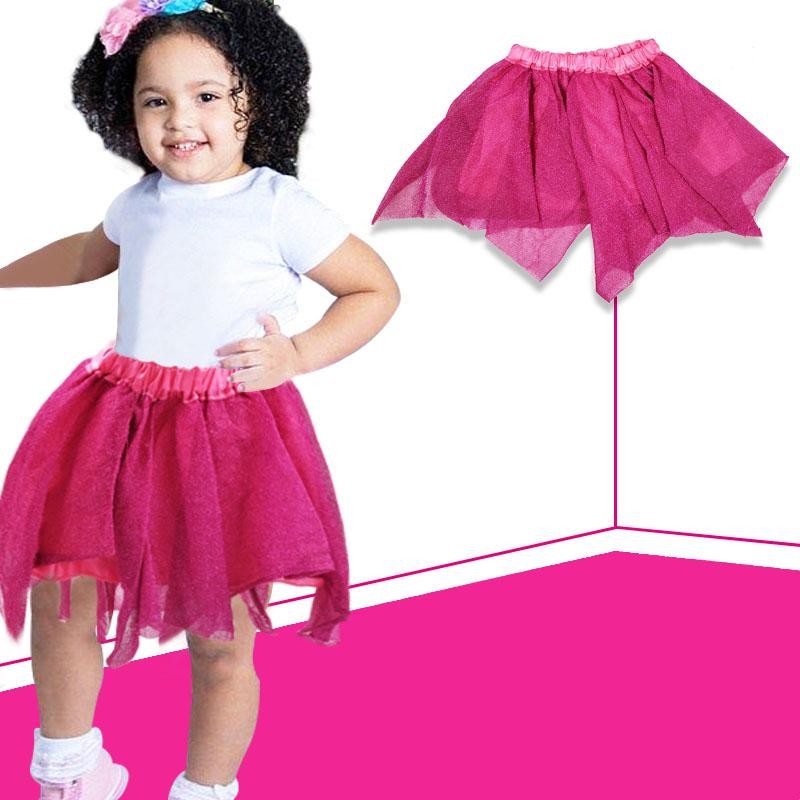 TUTU FUCSIA BRILLANTE NIÑAS 6-8 MODA FALDA VESTUARIO INFANTIL BALLET DISFRAZ