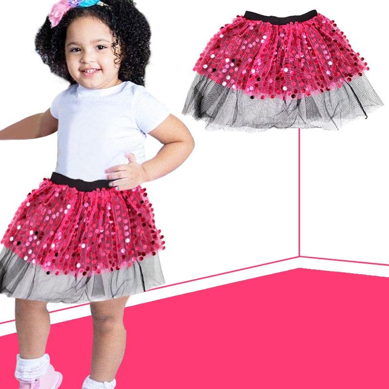 TUTU FUCSIA LENTEJUELAS NIÑAS 6-8 MODA FALDA VESTUARIO INFANTIL BALLET