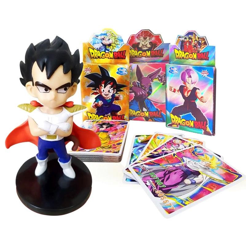 DRAGON BALL FIGURA VEGUETA CARTAS NIÑO JUGUETE DIDÁCTICO JUGUETERÍA