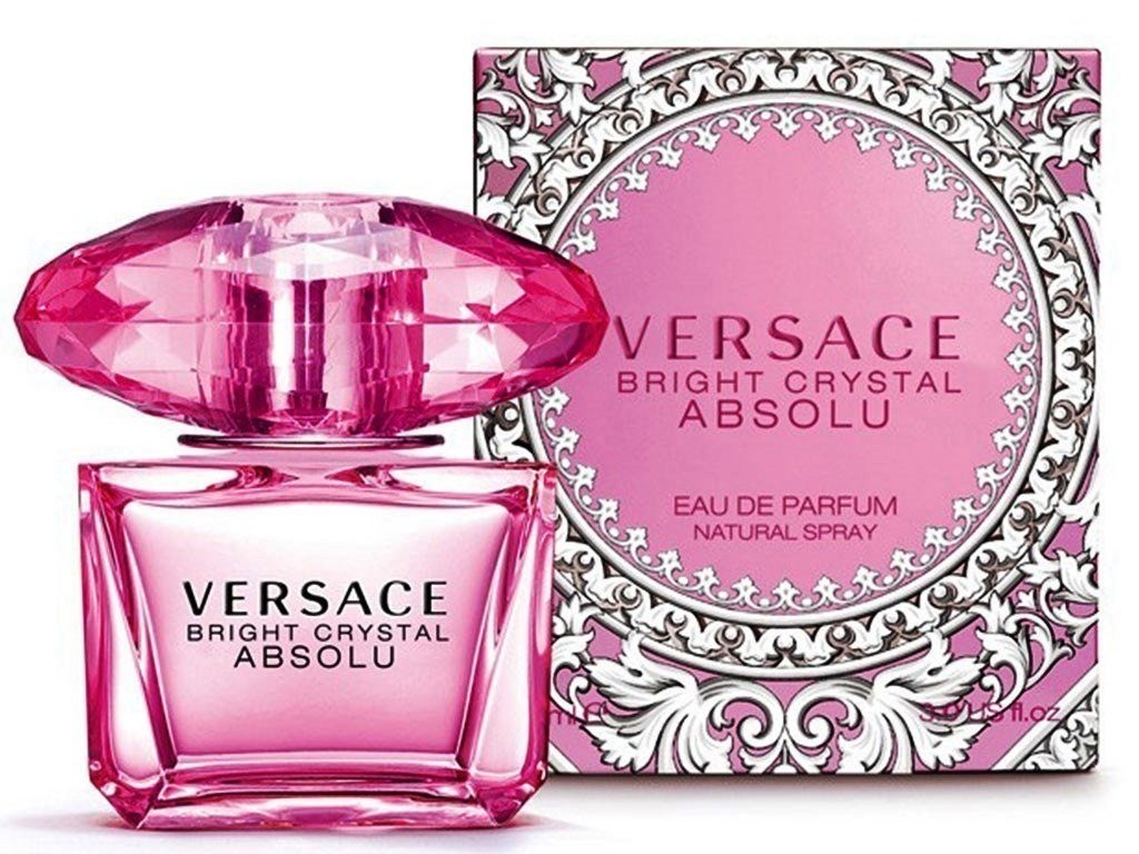 Loción Perfume Versace Bright Crystal Absolu 90ml EDP Mujer Original Garantizada