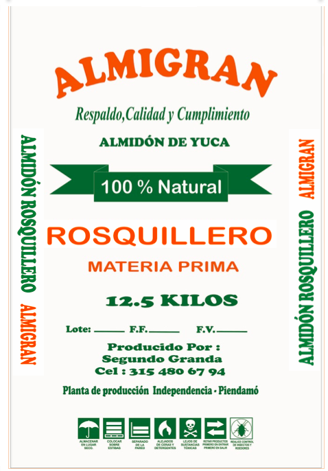 almidon rosquillero *12.5kg