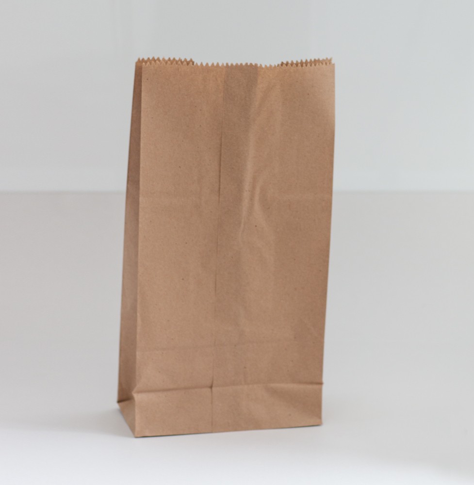 Bolsa De Papel Kraft #12 *100 und