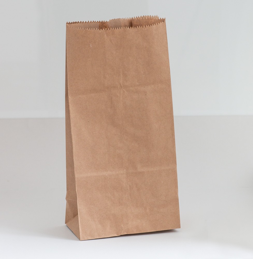 Bolsa De Papel Kraft # 16 *100 und