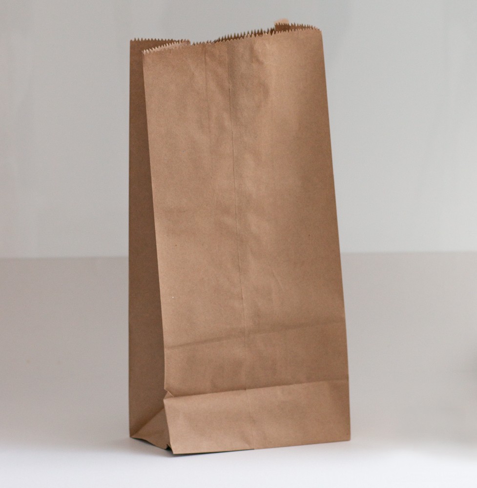 Bolsa De Papel Kraft # 25 *100 und