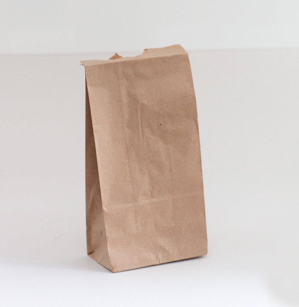 Bolsa De Papel Kraft # 4 *100 und