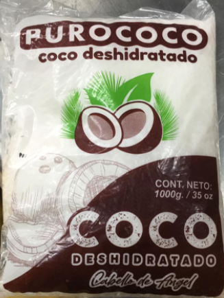 Coco deshidratado x 1kg