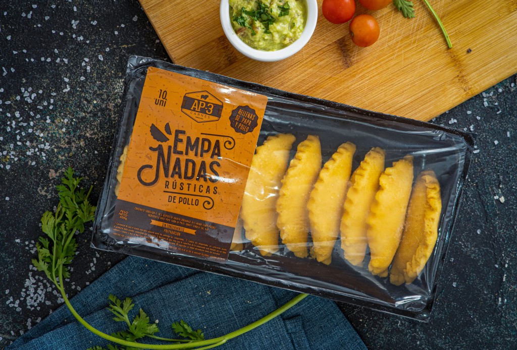 empanadas artesanales de pollo *10 und