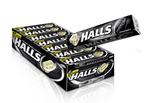 halls negro barra *12 und