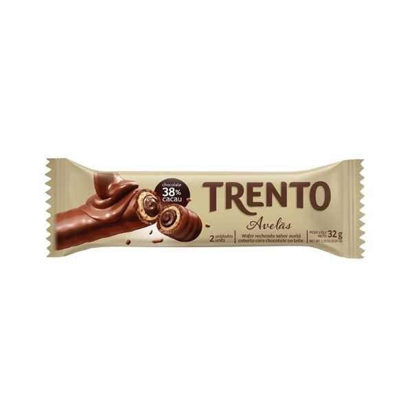 BARQUILLO SABOR AVELLANA TRENTO *32GR