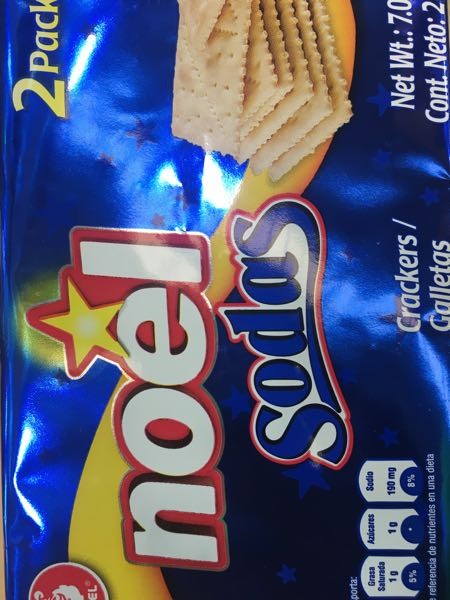 GALLETA SODA TACO NOEL  x 200GR