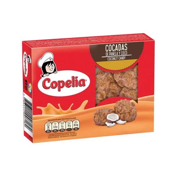 CACADAS COPELIA PANELA Y COCO*12UND*20GR