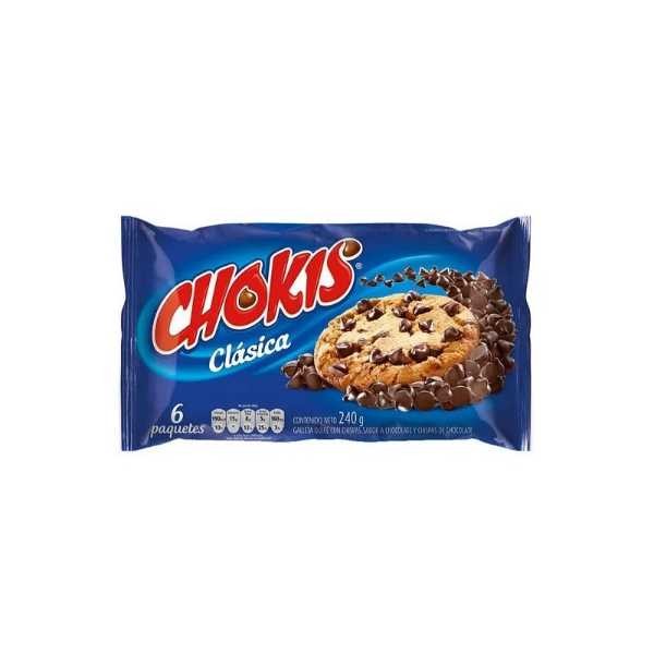 GALLETAS CHOKIS CHISPAS x 37 GR