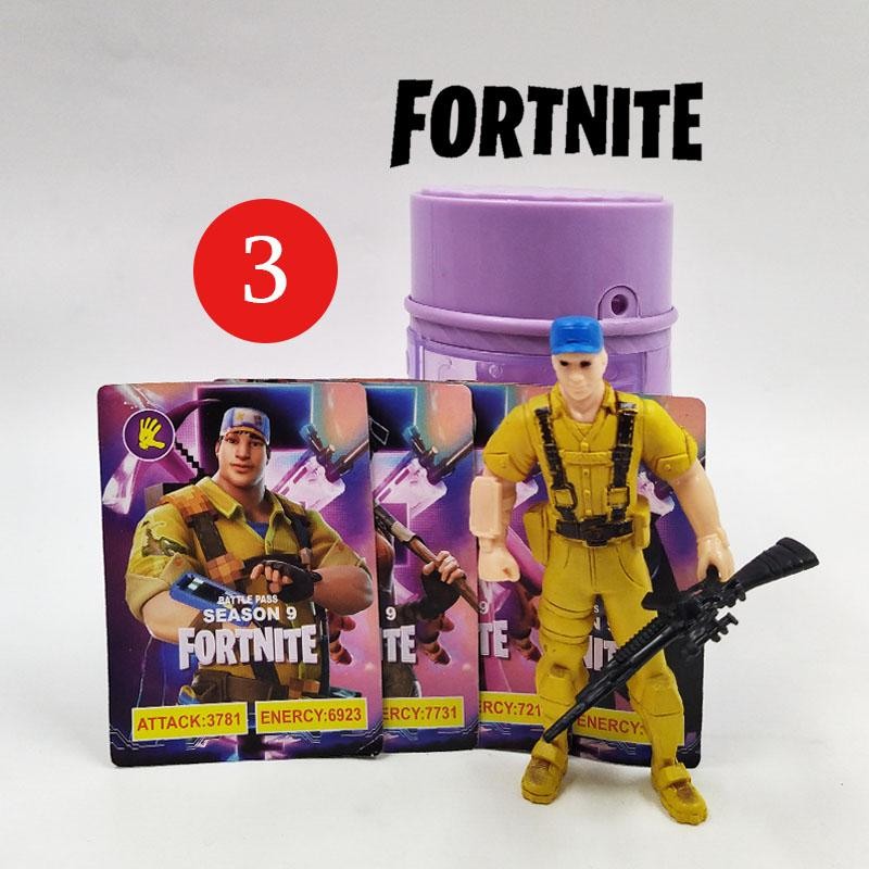CAPSULA SOLDADO 3 FORTNITE JUGUETE FIGURAS JUGUETERÍA MUÑECOS
