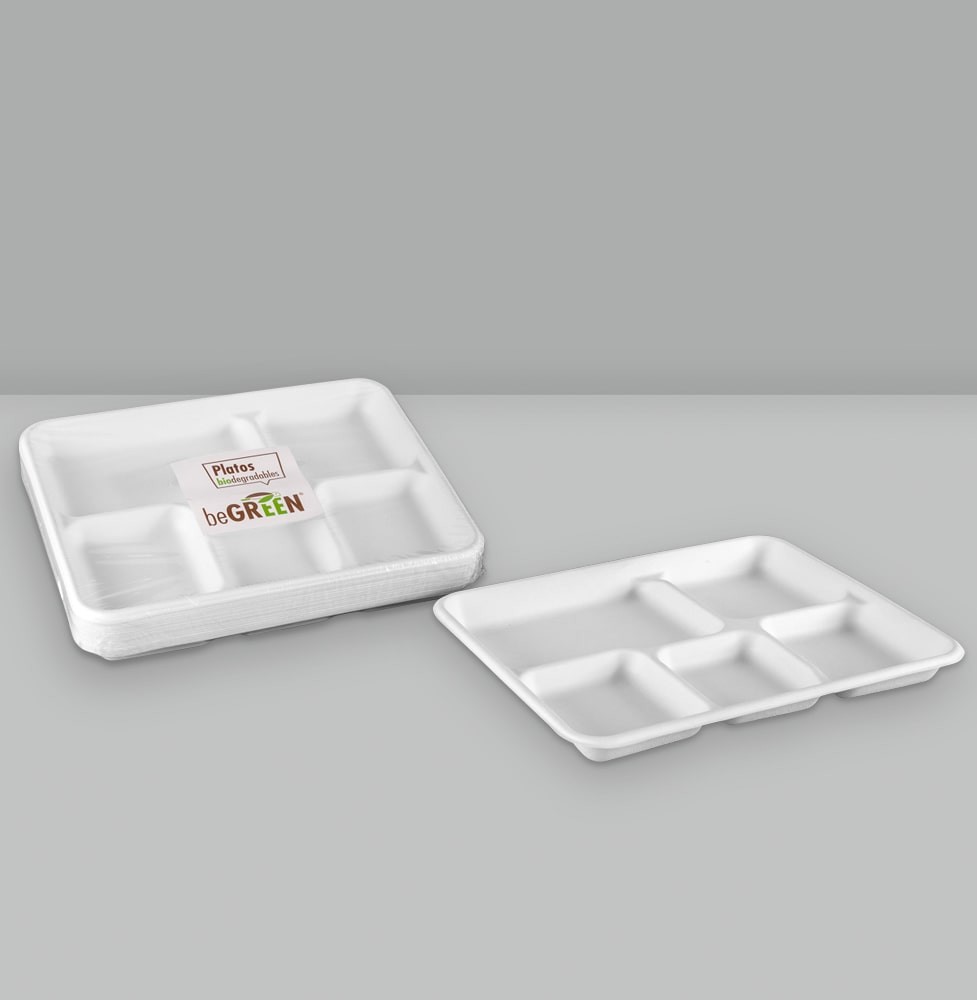 Plato 5 Compartimeintos *20 und