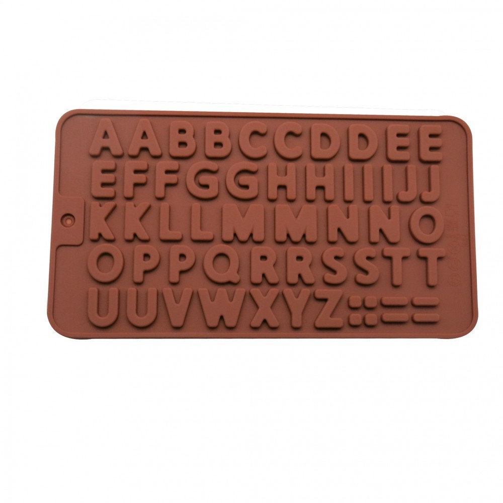 Molde abecedario silicona grande