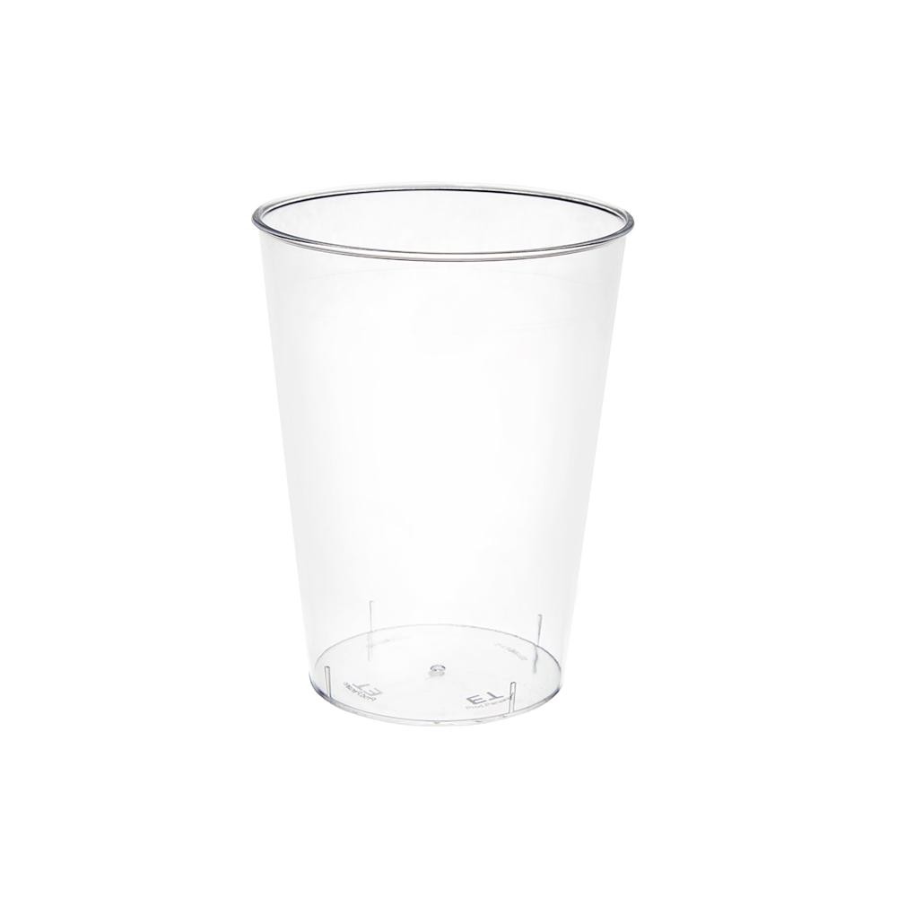 vaso 10oz transp. *50 und