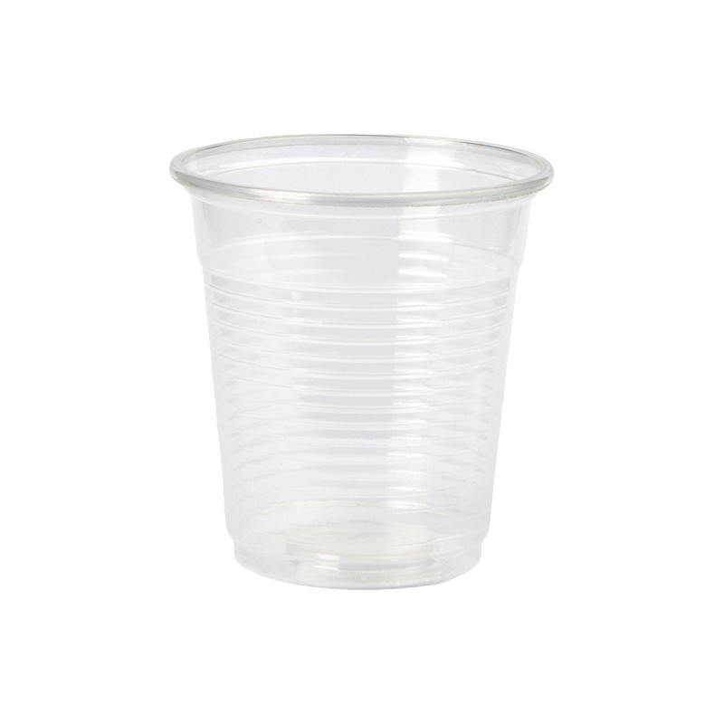 vaso 3.5oz transp. *50 und