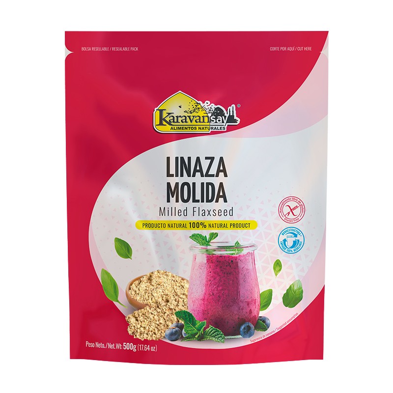 LINAZA MOLIDA KARAVANSAY  X500G.