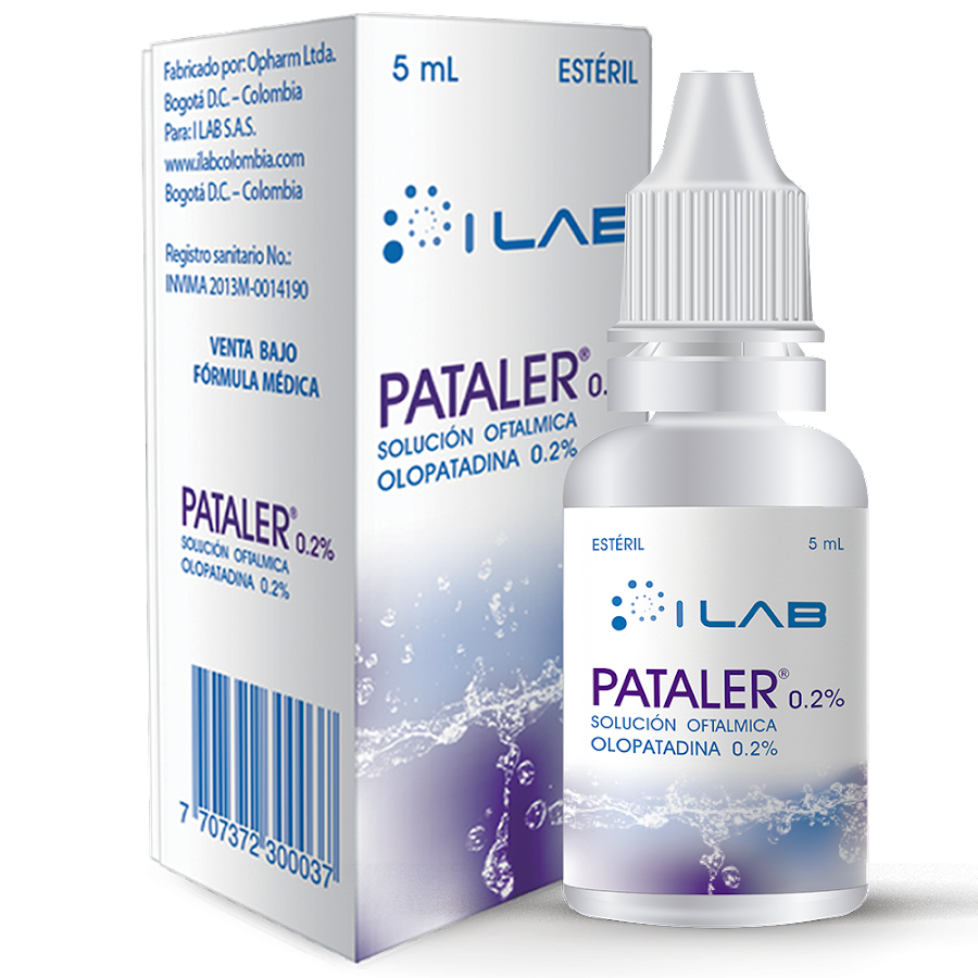Pataler ILAB Solucion Oftalmica Esteril 0.2% x 5Ml
