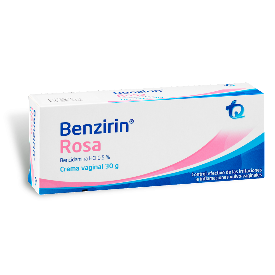 Benzirin Rosa 0.5% Crema Tubo x30g TQ Bencidamina HCI