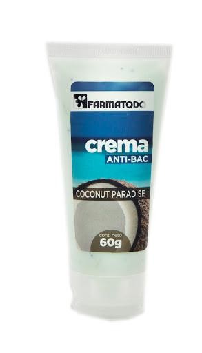 Crema Farmatodo Anti-Bac Coconut Paradaise X60G.