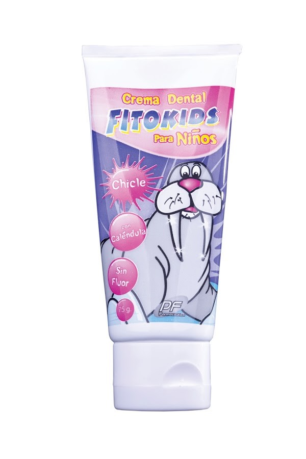Crema Dental Fito Kids para niños sabor a Chicle