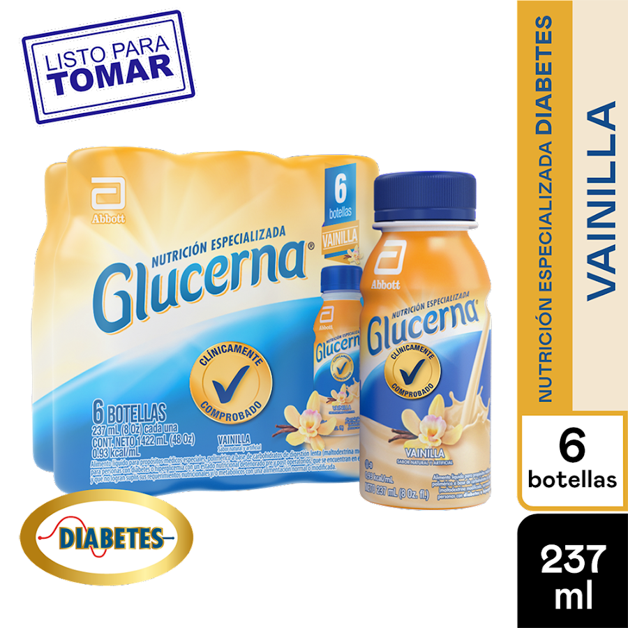 Oft Glucerna Vainilla X237ml X6Und